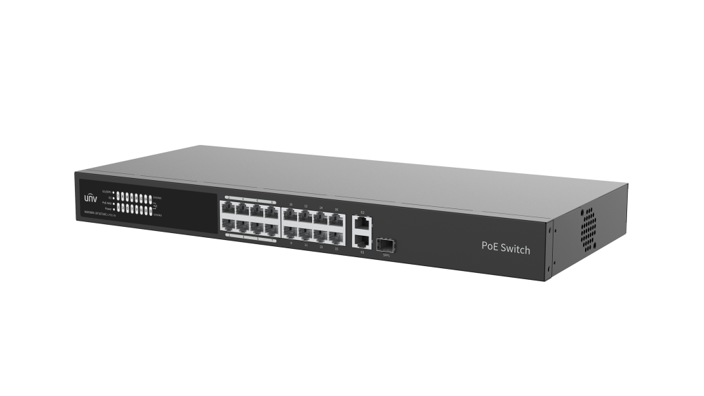 UNV NSW3000-16T1GT1GC-LPOE-IN Cloud Managed Ethernet Low Power PoE Switch