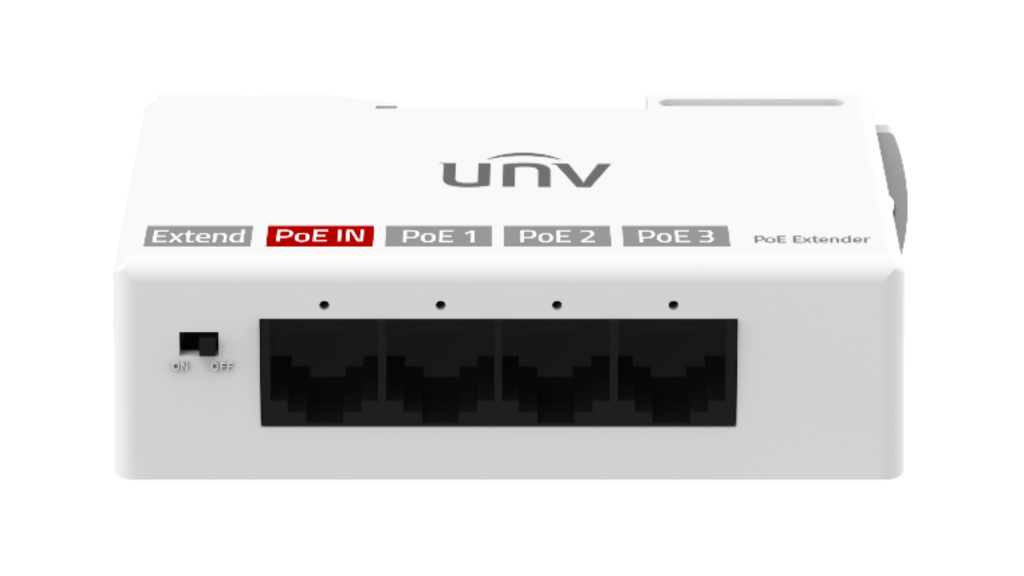 UNV NTA-PET-4T-I-IN 4-Port Industrial Ethernet Fiber Transceiver